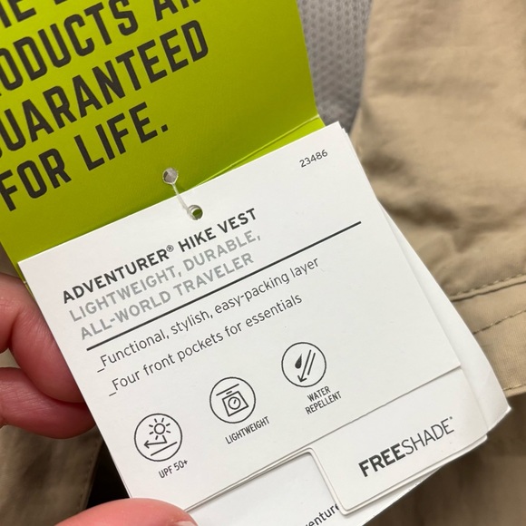 NWT Eddie Bauer Adventurer Hiking Vest, size 2xl - Picture 7 of 11